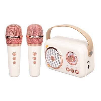 Karaoke Machine Multifunction Enhanced Bass 6 Modes Portable BT PA Speaker S Fit