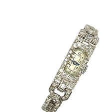 Vintage Platinum Diamond Ladies Watch, 2.25ct Natural Diamonds