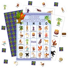 Greek Mythology Bingo Games, Ancient History Travel Trip Bingo Cards, Greek T...