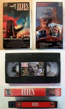 VHS: Elves: 1989 Dan Haggerty Christmas creature monster horror AIP