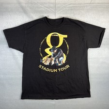 Garth Brooks Tour T Shirt Mens XL Black Double Sided Tour Dates Stadium
