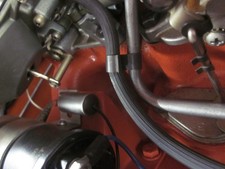 Nos Mopar 440 Six Pack Six Barrel Vacuum Hose Line To Fuel Line S Clip