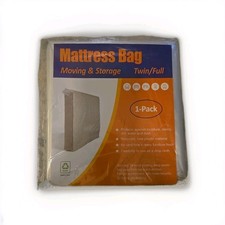 Mattress Bag For Moving And Storage, Twin And Full Size, 1 Pack