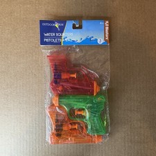 Water Squirters 3 Pack by Outdoor Fun H2O Blasters Red, Green,  Orange New NIP