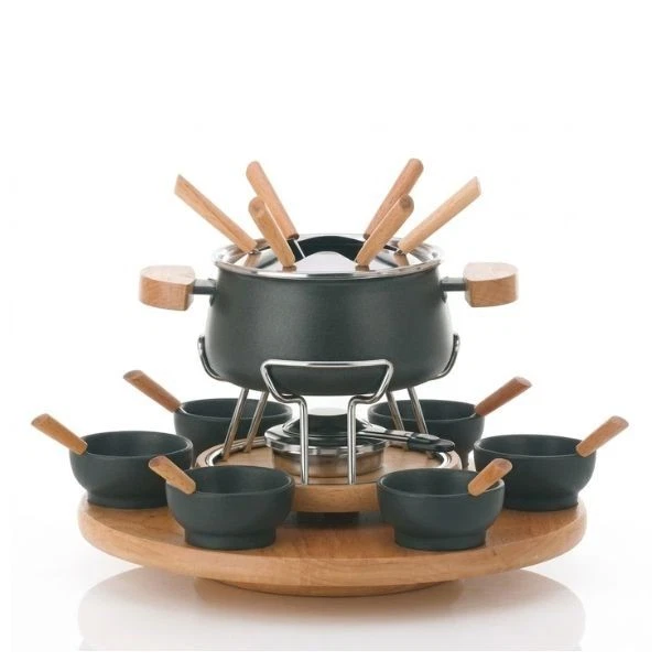 Kela Fondue 23 Piece Metal Beech Fondue Carousel Stainless Steel Natura 61201 Deluxe
Opens in a new 