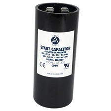 Appli Parts Motor Start Capacitor (microfarads) uF 330 VAC 108-130 Mfd 330 Vac