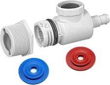 ATIE Pool Cleaner Universal Wall Fitting UWF Connector Assembly... 
