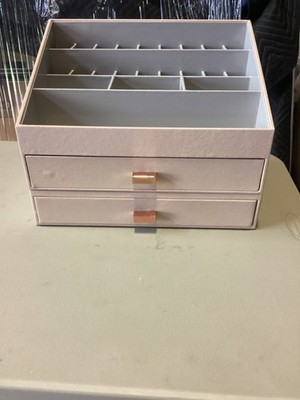 Stackers Classic Accessory Organizer Top and Drawer Layer In Blush