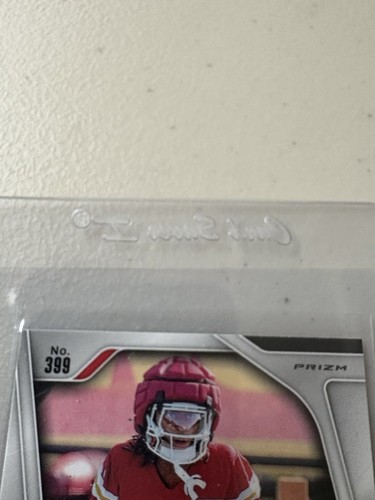 2024 Panini Prizm - Xavier Worthy Retail Red Prizm Chiefs SSP - Picture 3 of 4