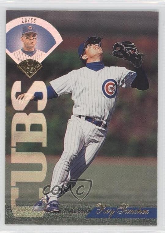 1995 Leaf Rey Sanchez #160 3a3