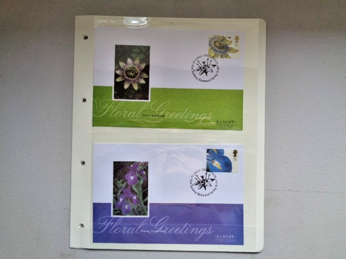 1997 Sg 1955/64 Greetings Flower Paintings FDC (Limited Edition) - Picture 12 of 17