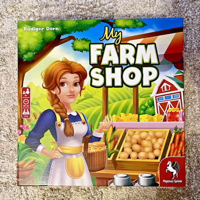 My Farm Shop - Board Game Pegasus Spiele 2020 - Complete M/NM Condition