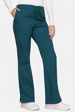 Fundamentals by White Swan Drawstring Flare Scrub Pants w/ Hip Pockets, 14123