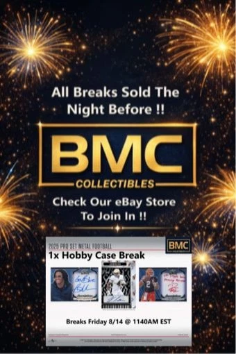 BMC Collectibles Pre-Sold Breaks 8/14a