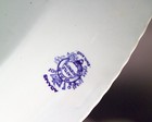Adams English Ironstone  Flow Blue Platter Cattle Farm Scenic  14 1/2 X  10 3/4 — photo 2