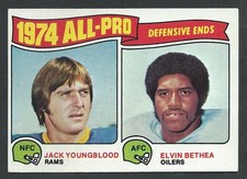 Click to enlarge 1974 All-Pro Defensive Ends (Jack Youngblood / Elvin Bethea)