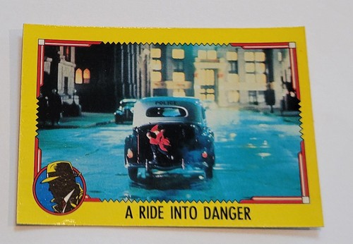 1990 Dick Tracy Card #55 A Ride Into Danger Topps/Disney Movie Hobby-Excellent - Picture 1 of 4