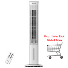 Air Pro Air Cooler 3-in-1 Tower Fan 40”, 4L Capacity, Remote Control, Portable E