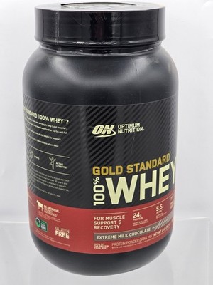 Optimum Nutrition Gold Standard Whey Protein Extreme Milk Choc 2lb Ex 4/29/26