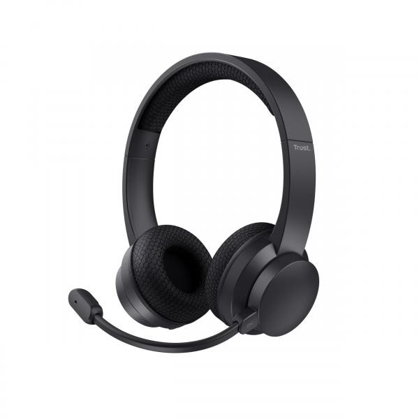 Trust Ayda Cuffie ENC wireless - Nero - Immagine 2