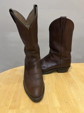 Chippewa Soronto Bay Apache Western Boots Mens Size 11 D Brown Leather Cowboy