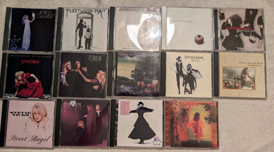 Fleetwood Mac S/T Rumours Tusk Live Mirage Tango in Night Say You Will 15 CD