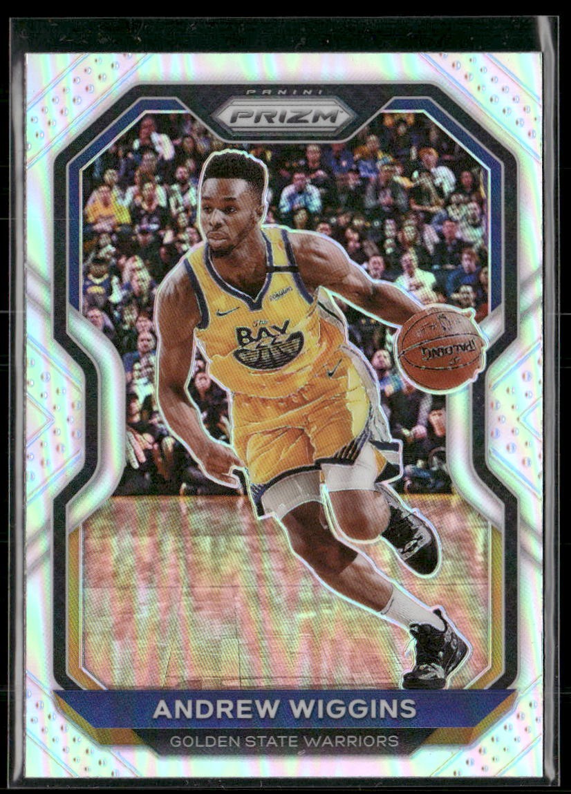 2020-21 Panini Prizm #132 Andrew Wiggins Silver Prizms