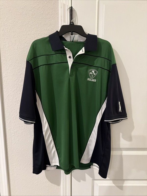 Croker Sports Men's Ireland Golf Polo Shirt Size XXL 