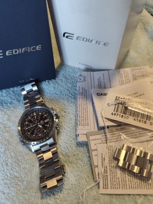CASIO EF-527D-1AVEF EF-527D-1A EDIFICE Hombre CASIO PILOTO Negro Casio Aviator