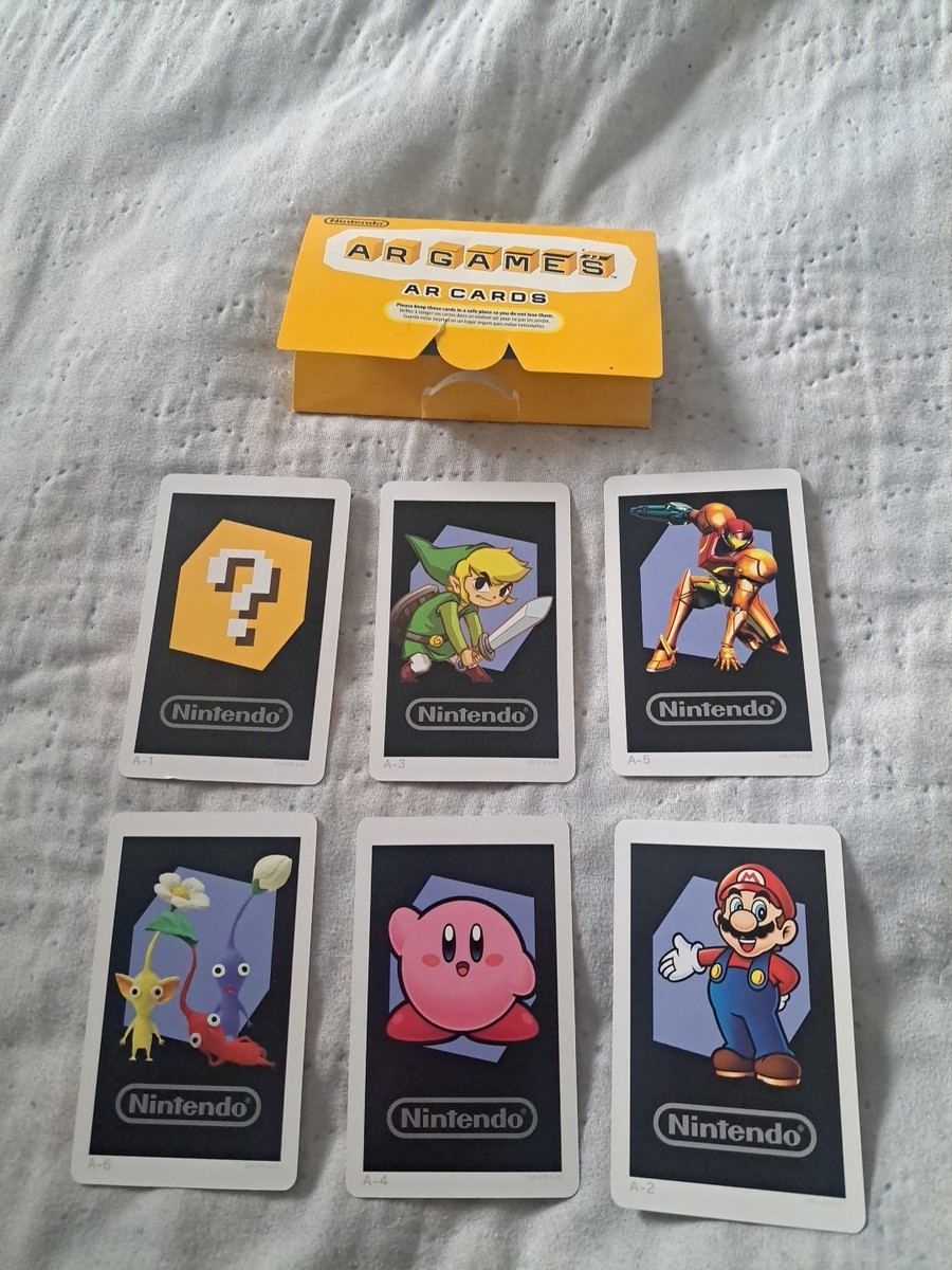 ar cards 3ds pokemon Nintendo Set of 6 – A & C Games Link The Legend of Zelda