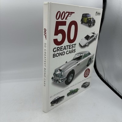 50 Greatest Bond Cars 007 James Hardcover Eaglemoss Hero Collector 2020