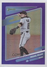 2021 Panini Donruss Holo Purple Miguel Rojas #210 00ab