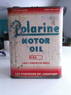 Polarine Motor Oil Can 2 Gallon Standard Oil Company  NICE OLD CAN!!! EMPTY — photo 1
