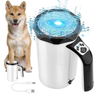 MYPIN Automatischer Pfotenreiniger für Hunde und Katzen, Wiederaufladbar, 2