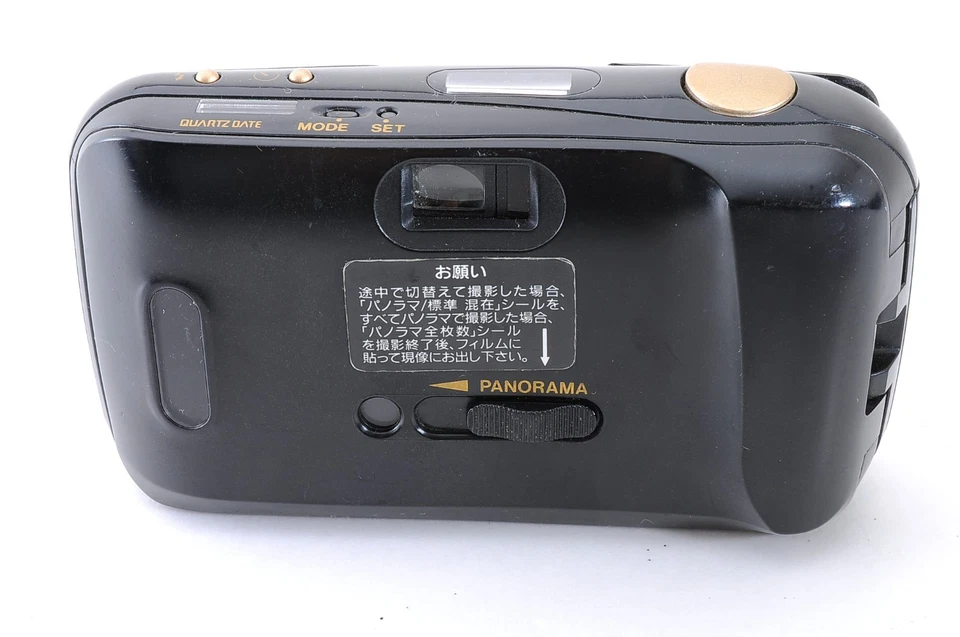 [Near MINT] Olympus μ mju Black AF 35mm Point & Shoot Film Camera From JAPAN#928 - Image 2 of 4