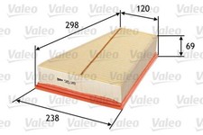 VALEO Luftfilter für FORD Galaxy Mondeo S-Max Travego VOLVO S80 V70 1465170