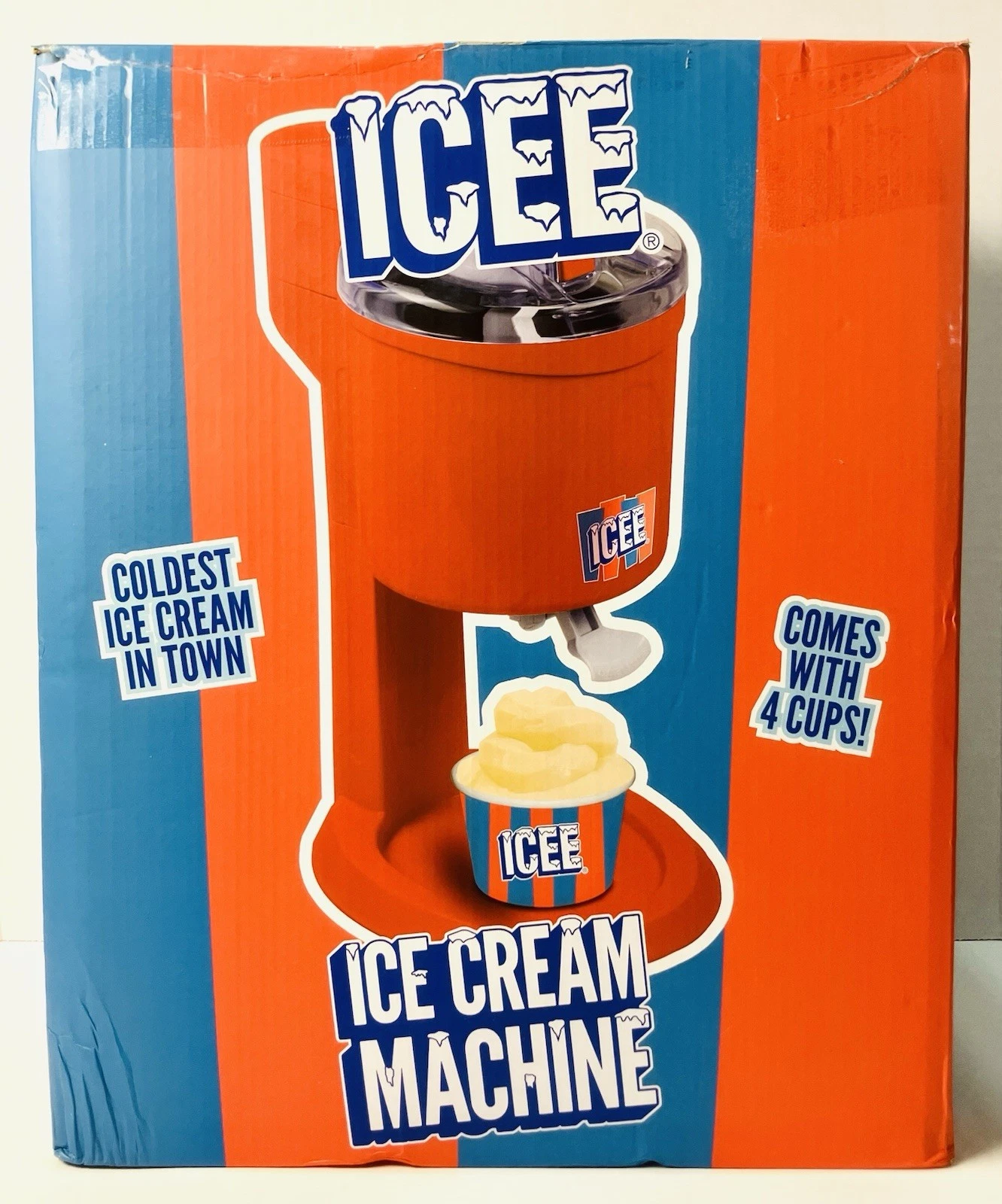 BRAND NEW! Iscream Genuine Icee Ice Cream Machine - Soft Serve Maker With 4 Cups
Opens in a new wind