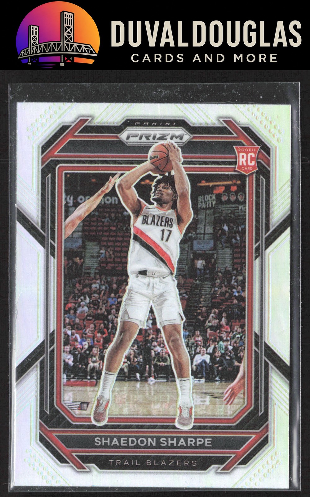2022-23 Panini Prizm #250 Shaedon Sharpe Prizms Silver