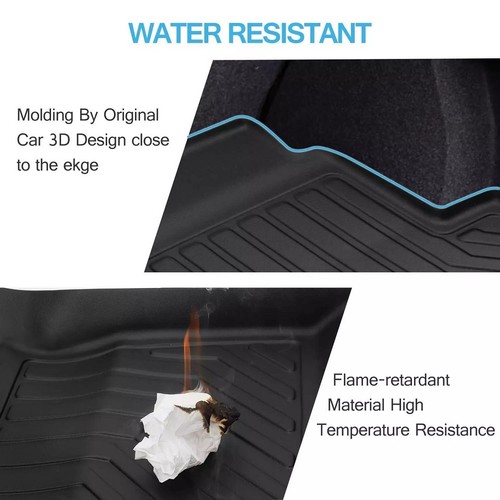 Rear Cargo Trunk Mat Tray Cover Texture Nonslip For BMW X3 G01 2018-2021 - Picture 5 of 10
