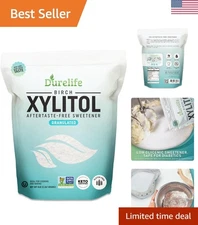 80 oz 100% Pure Birch Xylitol - Non-GMO, Gluten-Free, Kosher Sugar Substitute