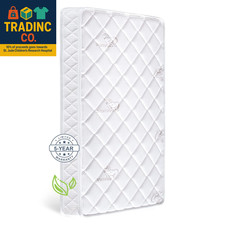 Premium Crib Toddler Mattress,100 Knitted Fabric, Premium Fleece Surface-Hypo