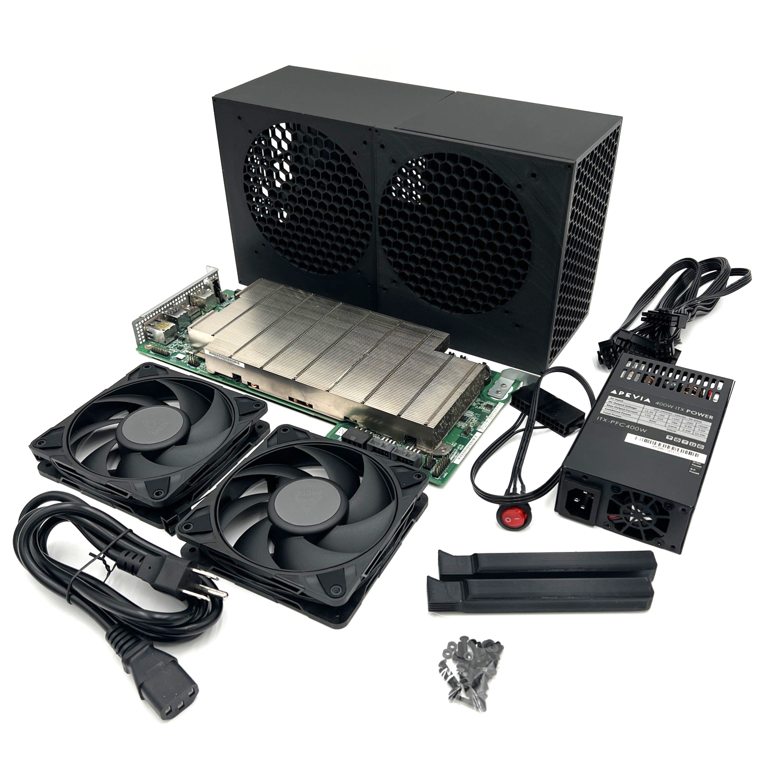 AMD BC250 BC-250 APU V2 Steam Machine Computer Kit FLEX ATX Power ...