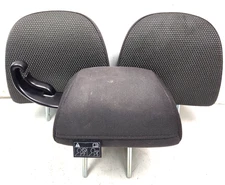 2024 Subaru Crosstrek Rear Head Rest Set Black Yellow Cloth Pattern OEM