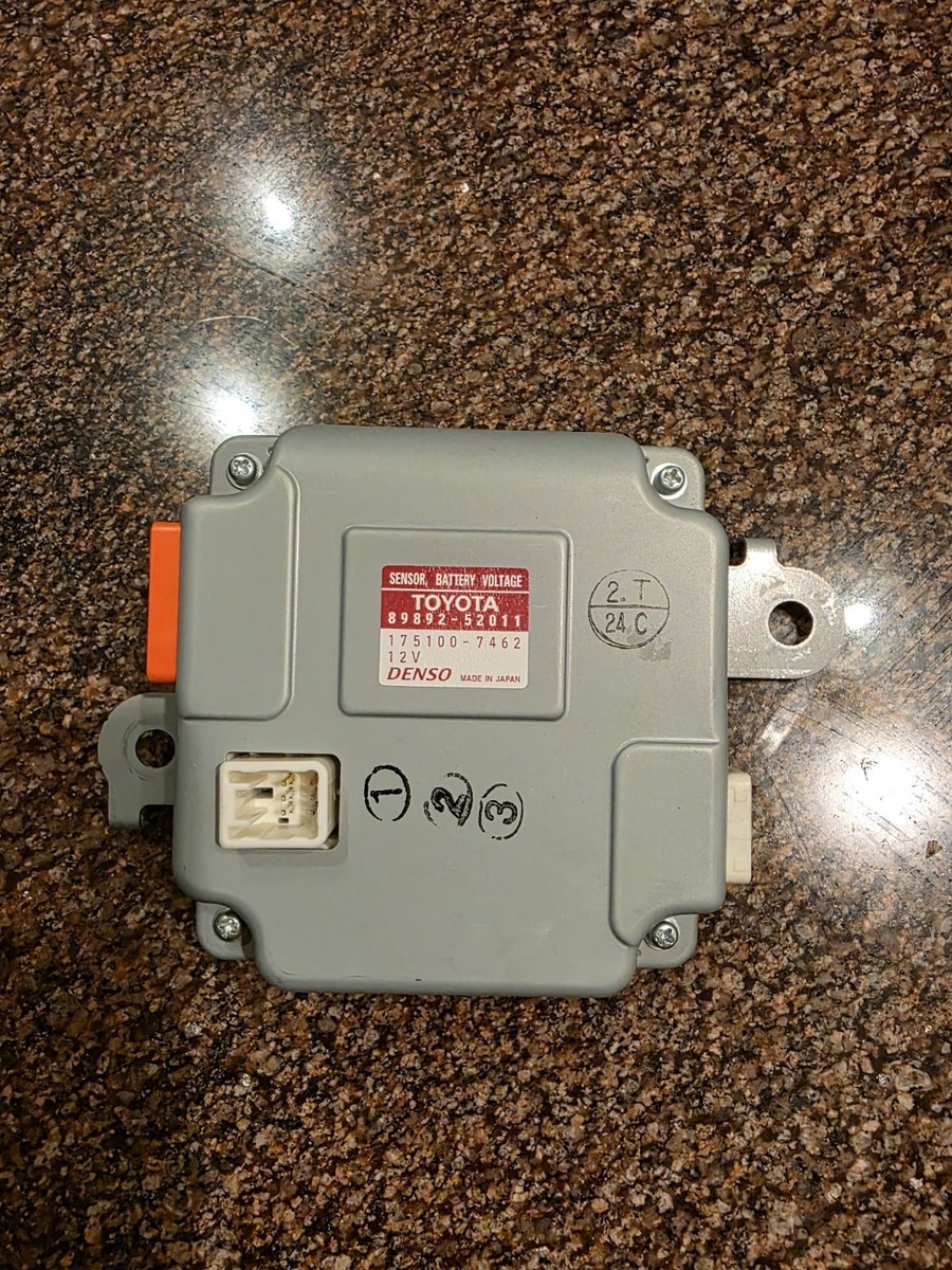 Toyota Sensor Module Battery Voltage Computer ECU OEM 89892