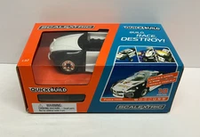 1:32 SCALEXTRIC Slot Car - QB Police Car HH15 Black/White C3709T