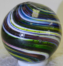 16626m Nice Contemporary Marble with Aventurine 1.17 Inches Mint As Made
