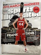 2015 March 23 , Sports Illustrated Magazine , Frank Kaminsky (CP9)