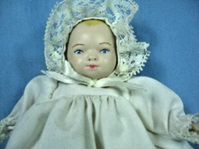 Porcelain Doll   Vintage 1981 Artist Signed ~ S Chase