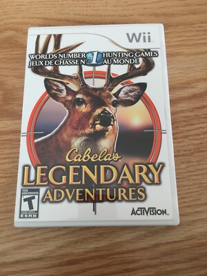 Cabela's Legendary Adventures Wii no manual