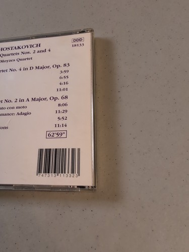 Schostakowitsch: Streichquartett Nr. 2 und 4 / Moyzes Quartet (CD, 1995, Lydisch) - Bild 22 von 24